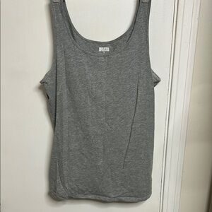 Duluth Trading Co Gray Tank Top with Wide Straps